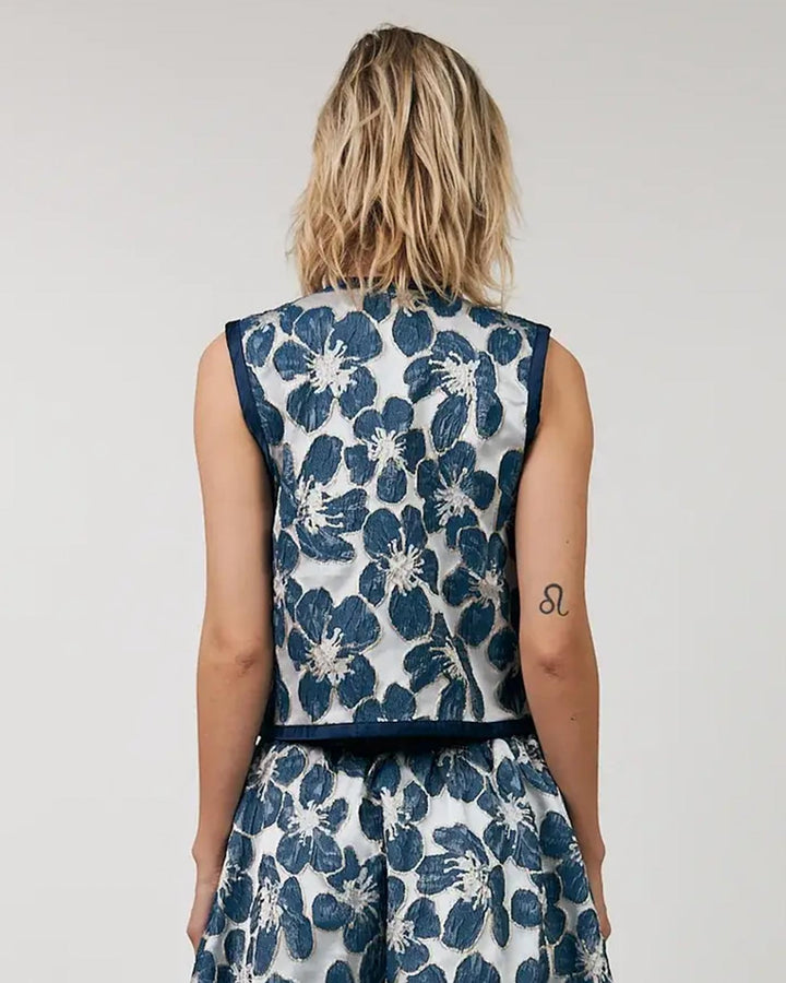 TrineLL Short Jacket Blue