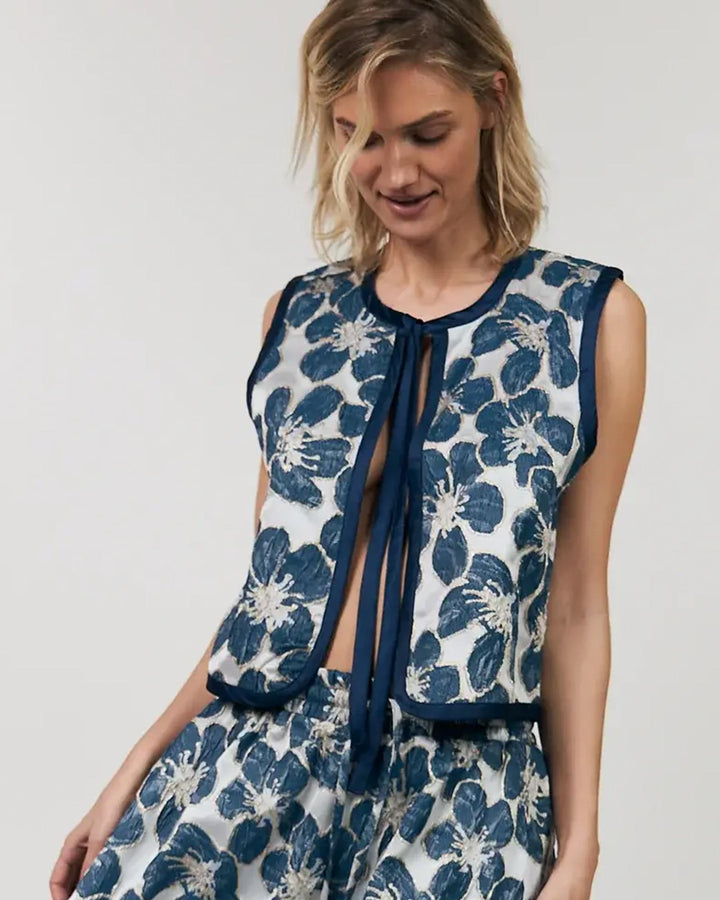 TrineLL Short Jacket Blue