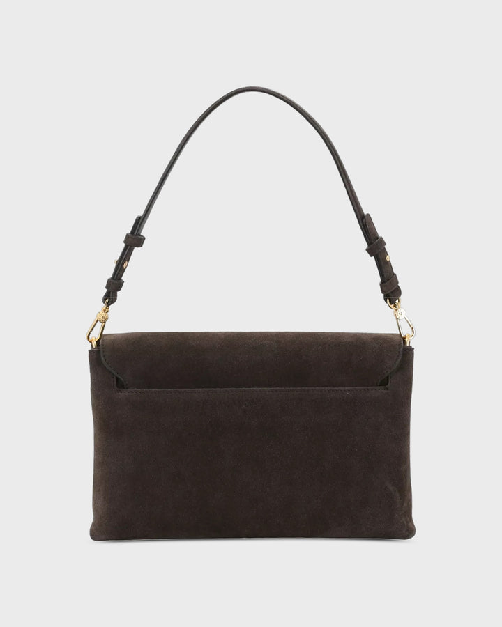 ABRO Handtasche Twist Schultertasche Dark Brown – Bild 4