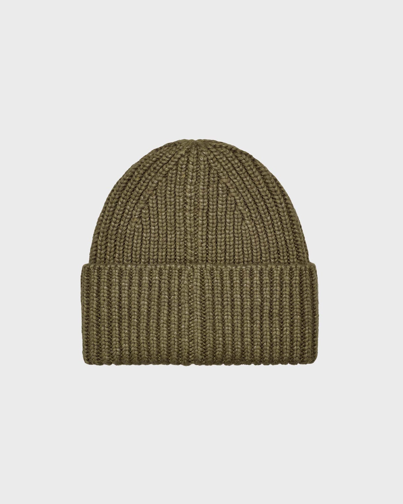 Chunky Rib Beanie Burnt Olive myMEID