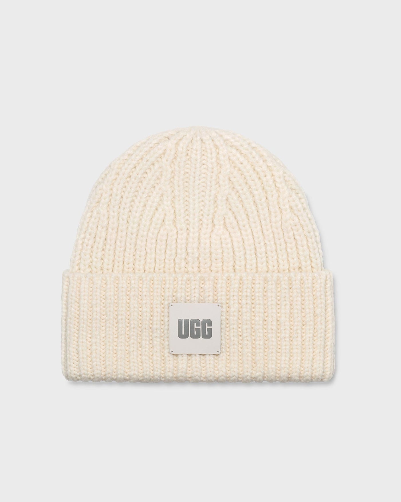 UGG Mütze Chunky Rib Knit Beanie Logo Nimbus myMEID