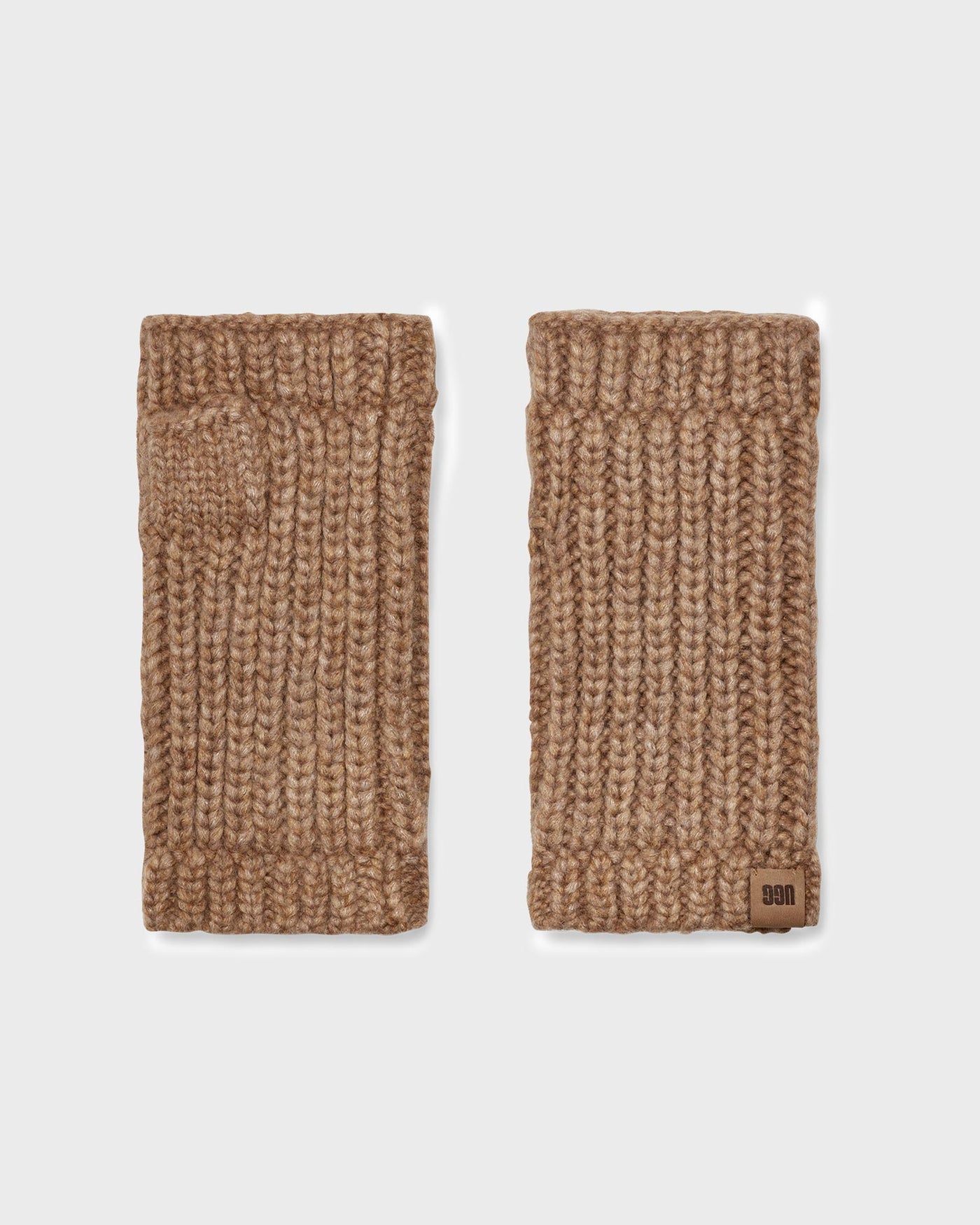 UGG Handschuhe Ribbed Fingerless Mitten Camel myMEID