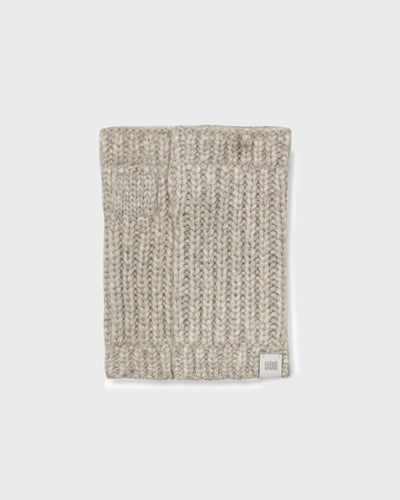 UGG Handschuhe Ribbed Fingerless Mitten Light Grey myMEID