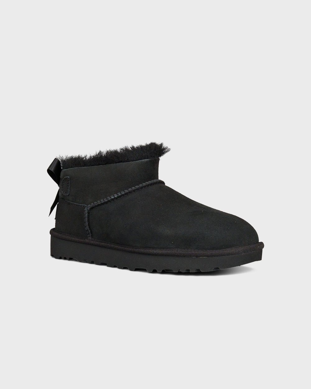 Ugg Schuhe Ultra Mini Bailey Bow Black – Bild 2