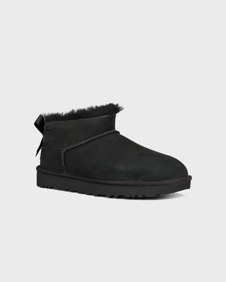 Ugg Schuhe Ultra Mini Bailey Bow Black – Bild 2