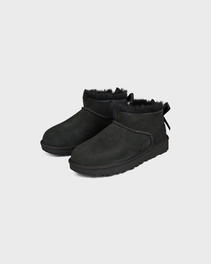 Ugg Schuhe Ultra Mini Bailey Bow Black – Bild 3