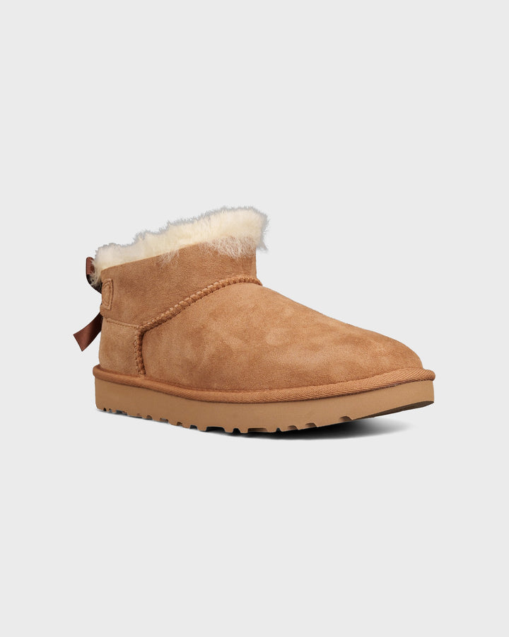 Ugg Schuhe Ultra Mini Bailey Bow Chestnut – Bild 4