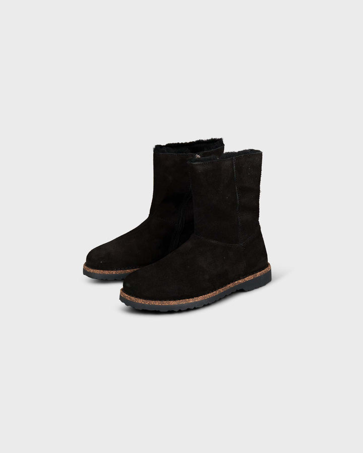 Uppsala Zip Shearling Black