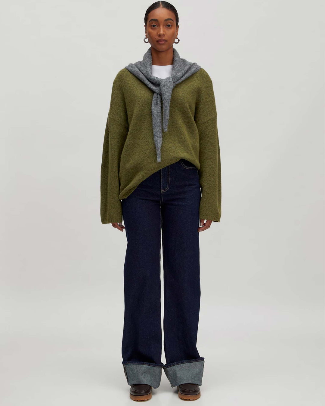 Urielle Wool Jumper Mayfly
