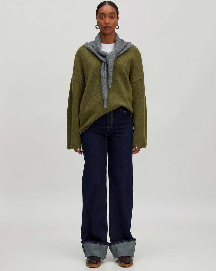 Urielle Wool Jumper Mayfly
