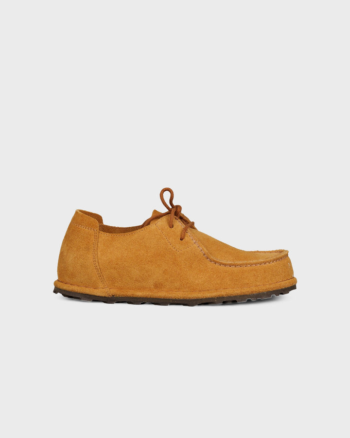 Utti Lace Suede Leather Unisex Cork Brown