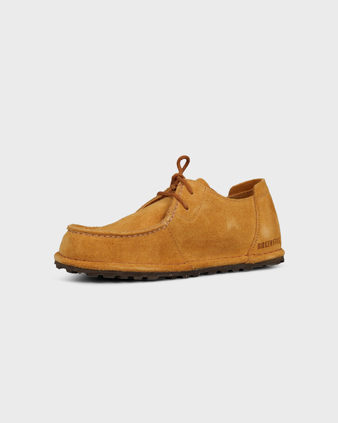 Utti Lace Suede Leather Unisex Cork Brown