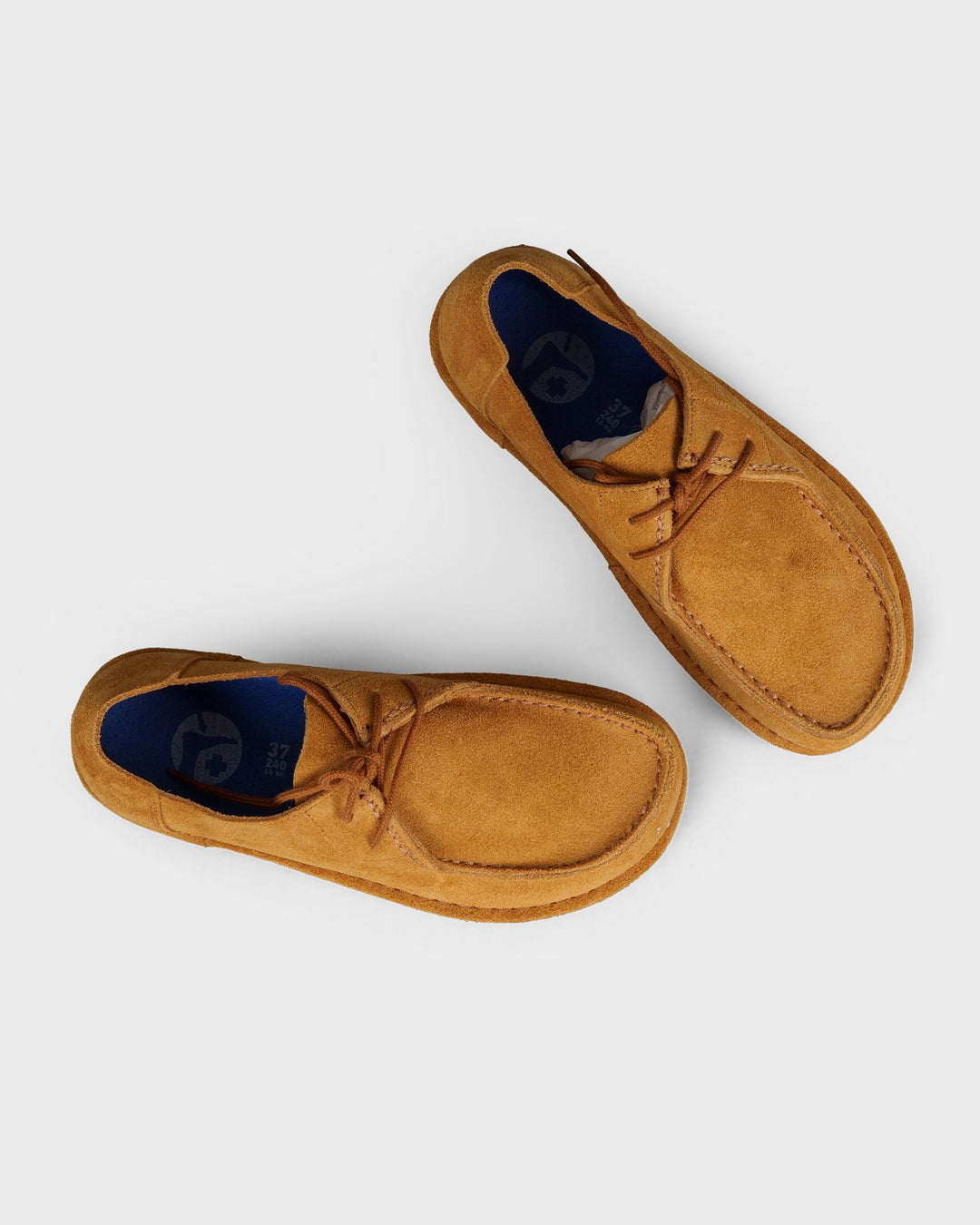 Utti Lace Suede Leather Unisex Cork Brown