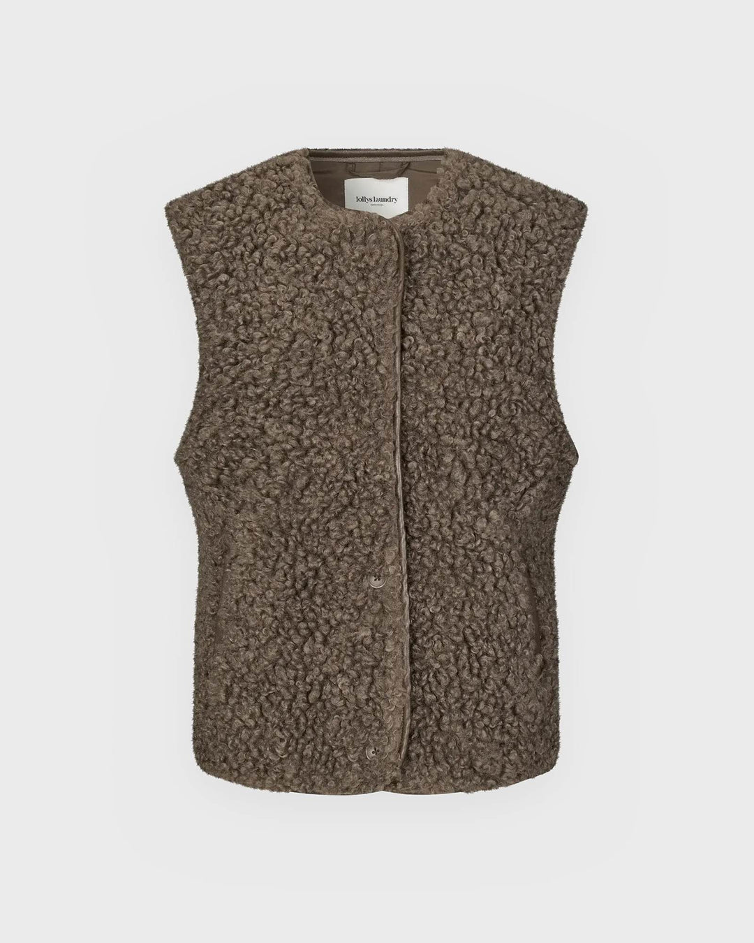 lollys laundry Weste VadaLL Vest Dark Mokka