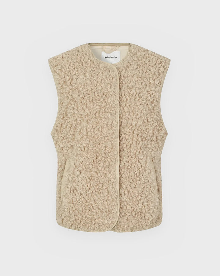lollys laundry Weste VadaLL Vest Sand