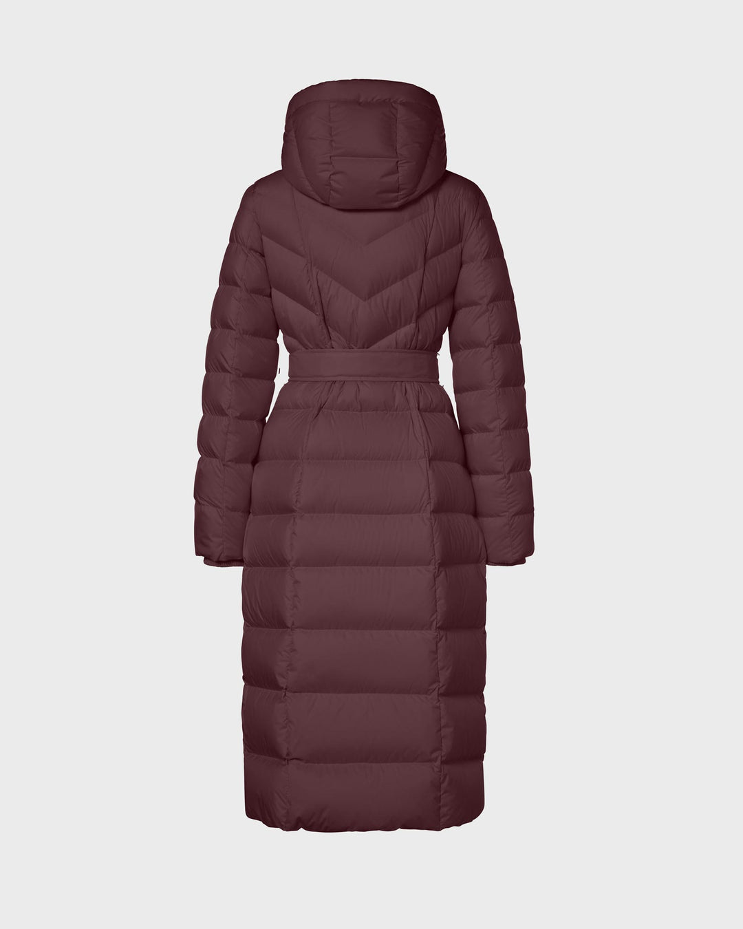 Valentina Long Coat Burgundy