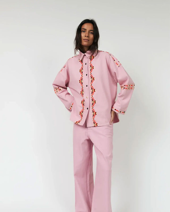 VeidaLL Overshirt Pink