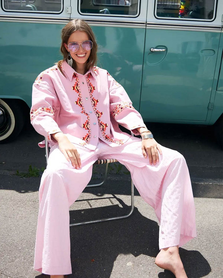 VeidaLL Overshirt Pink