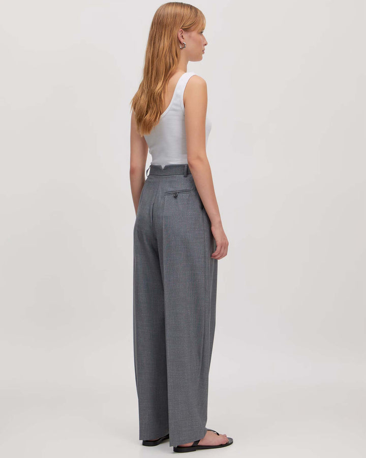 Verona Trousers Grey Melange