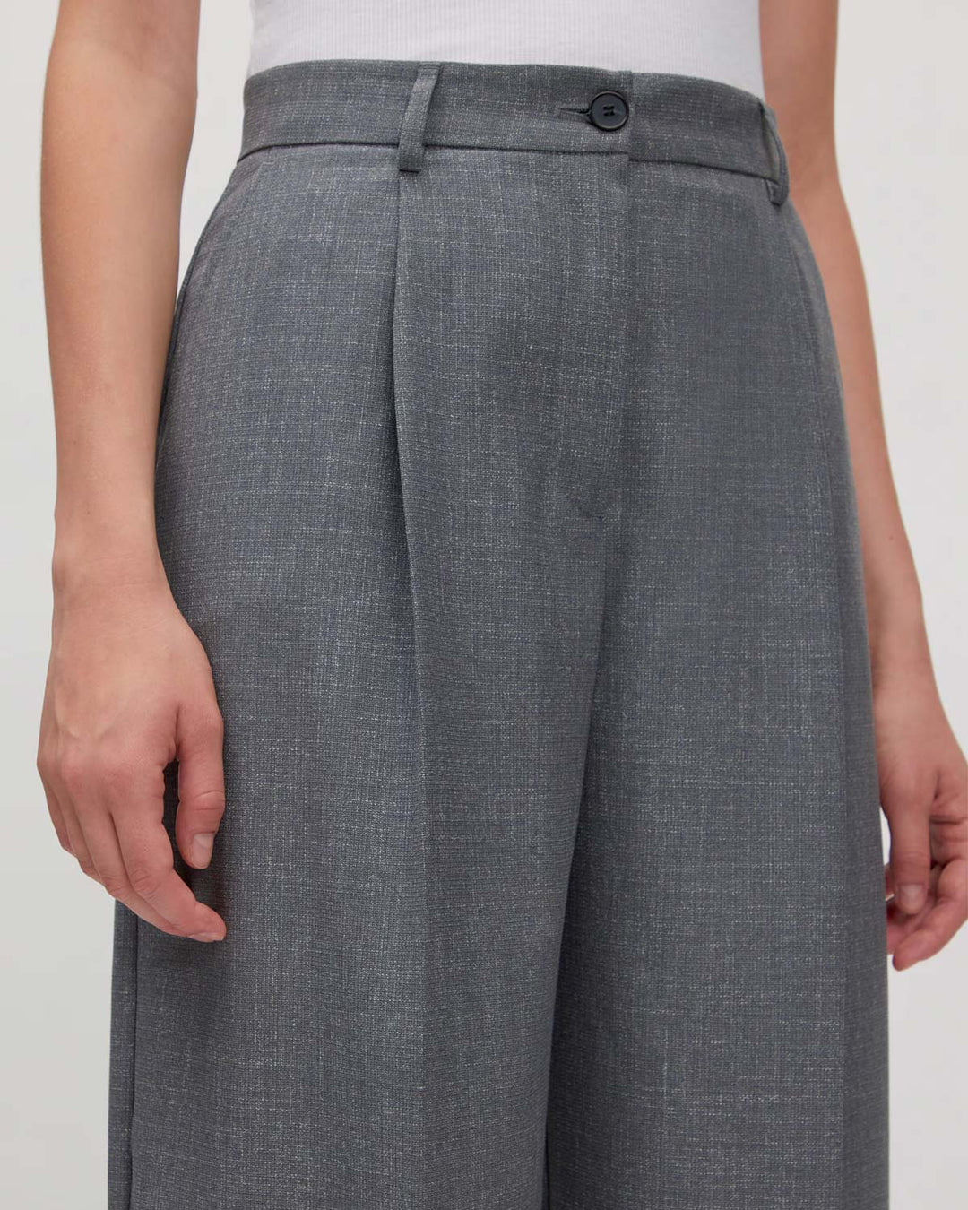 Verona Trousers Grey Melange