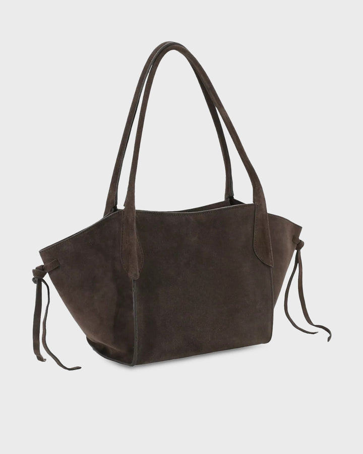 ABRO Handtasche Vibe Shopper Small Dark Brown – Bild 2