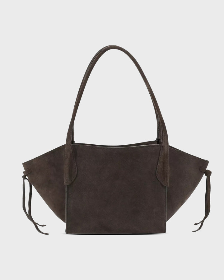 ABRO Handtasche Vibe Shopper Small Dark Brown – Bild 4