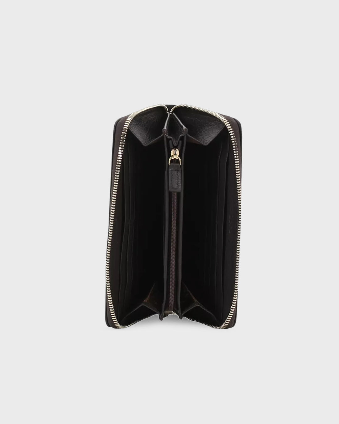 ABRO Börse Wallet Dark Brown – Bild 2