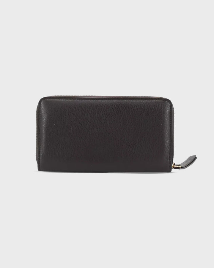ABRO Börse Wallet Dark Brown – Bild 3
