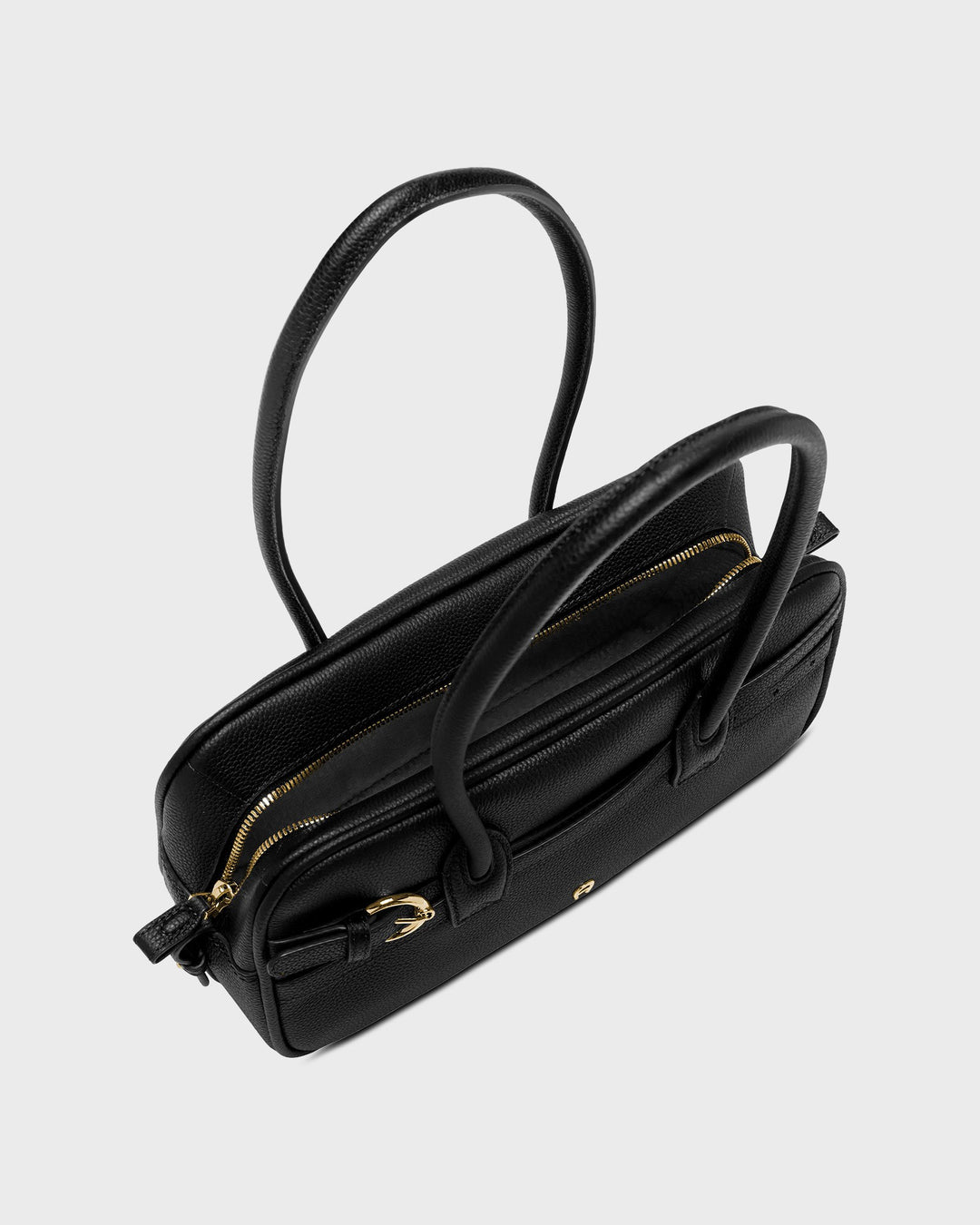 Aigner Handtasche Whip S Black – Bild 3