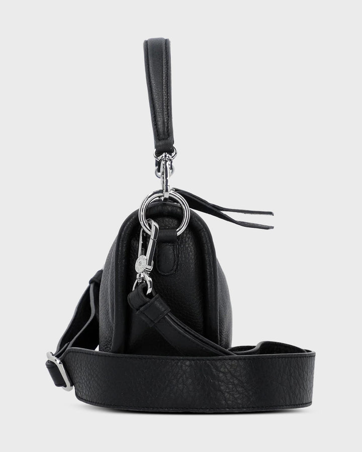 Willow Umhängetasche Black/Nickel