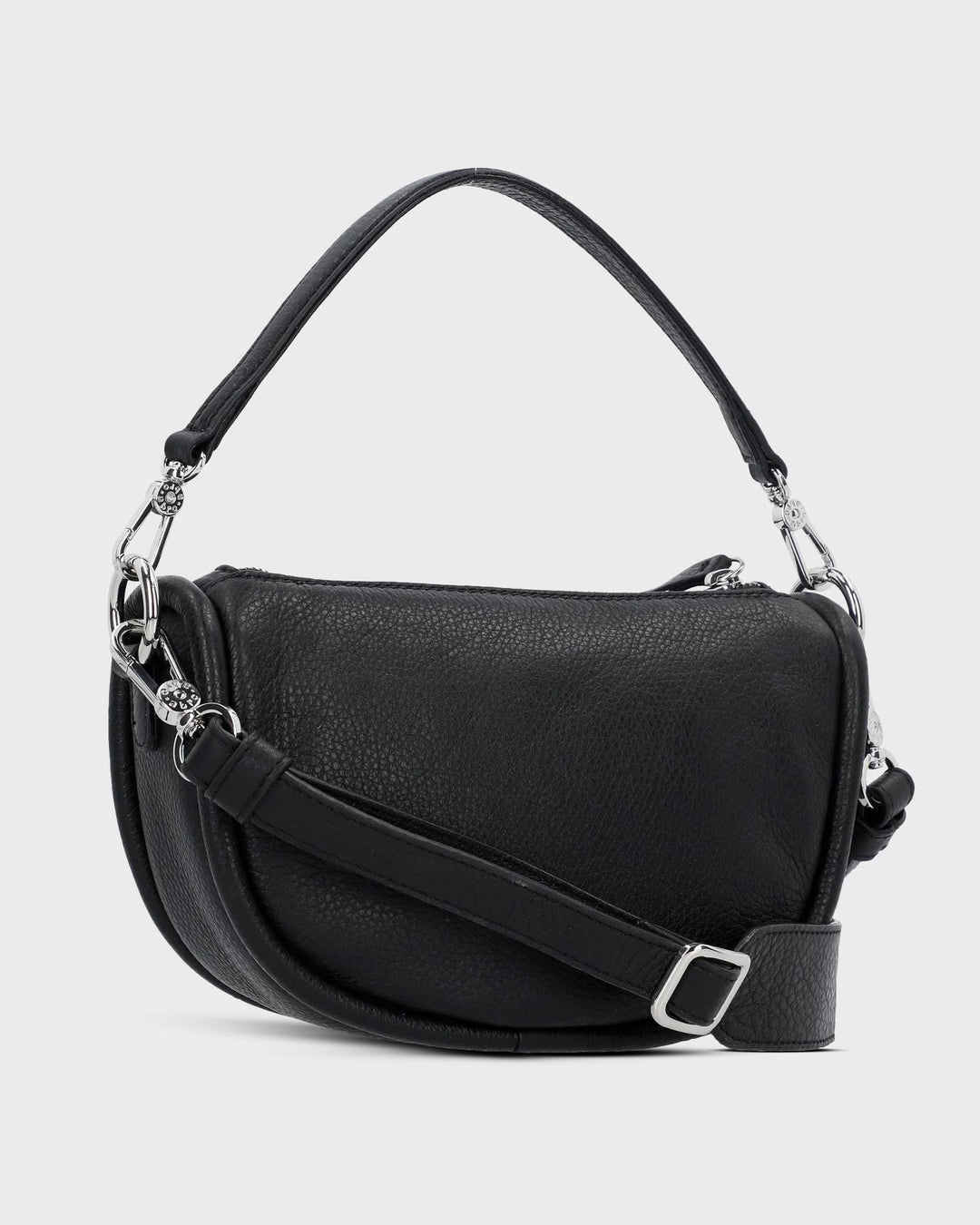 Willow Umhängetasche Black/Nickel