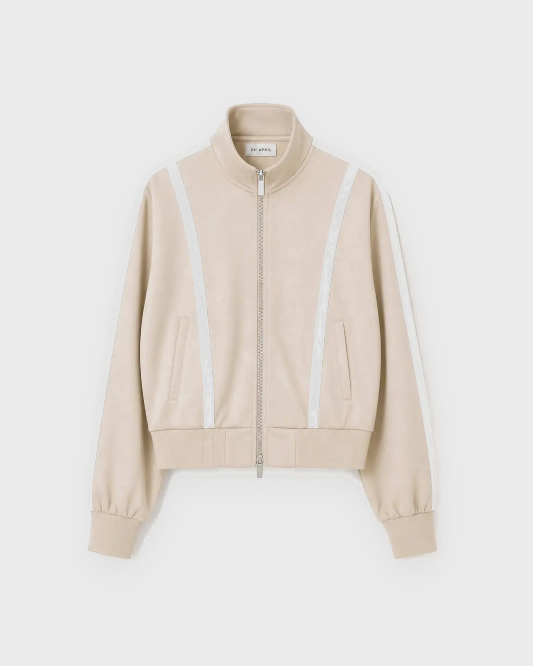 OH APRIL Jacke Wren Track Jacket Beige