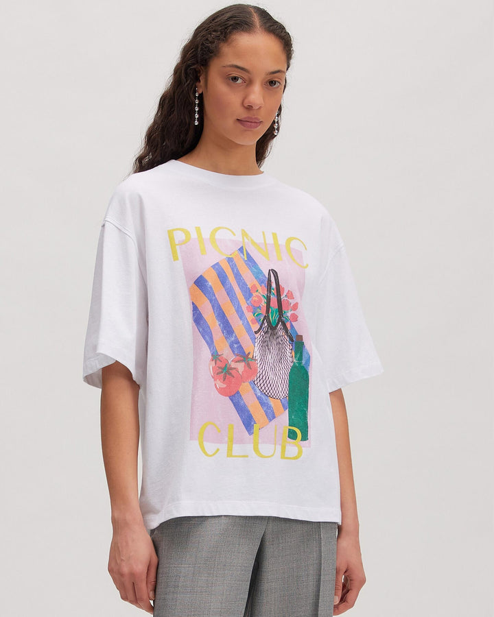 Xia T-Shirt Picnic Print