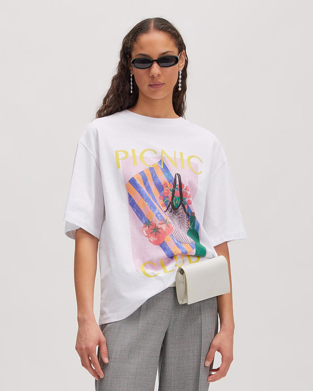 Xia T-Shirt Picnic Print