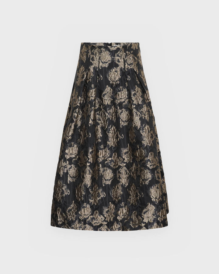 InWear Rock Yancieiw Skirt Flower Jacquard – Bild 2