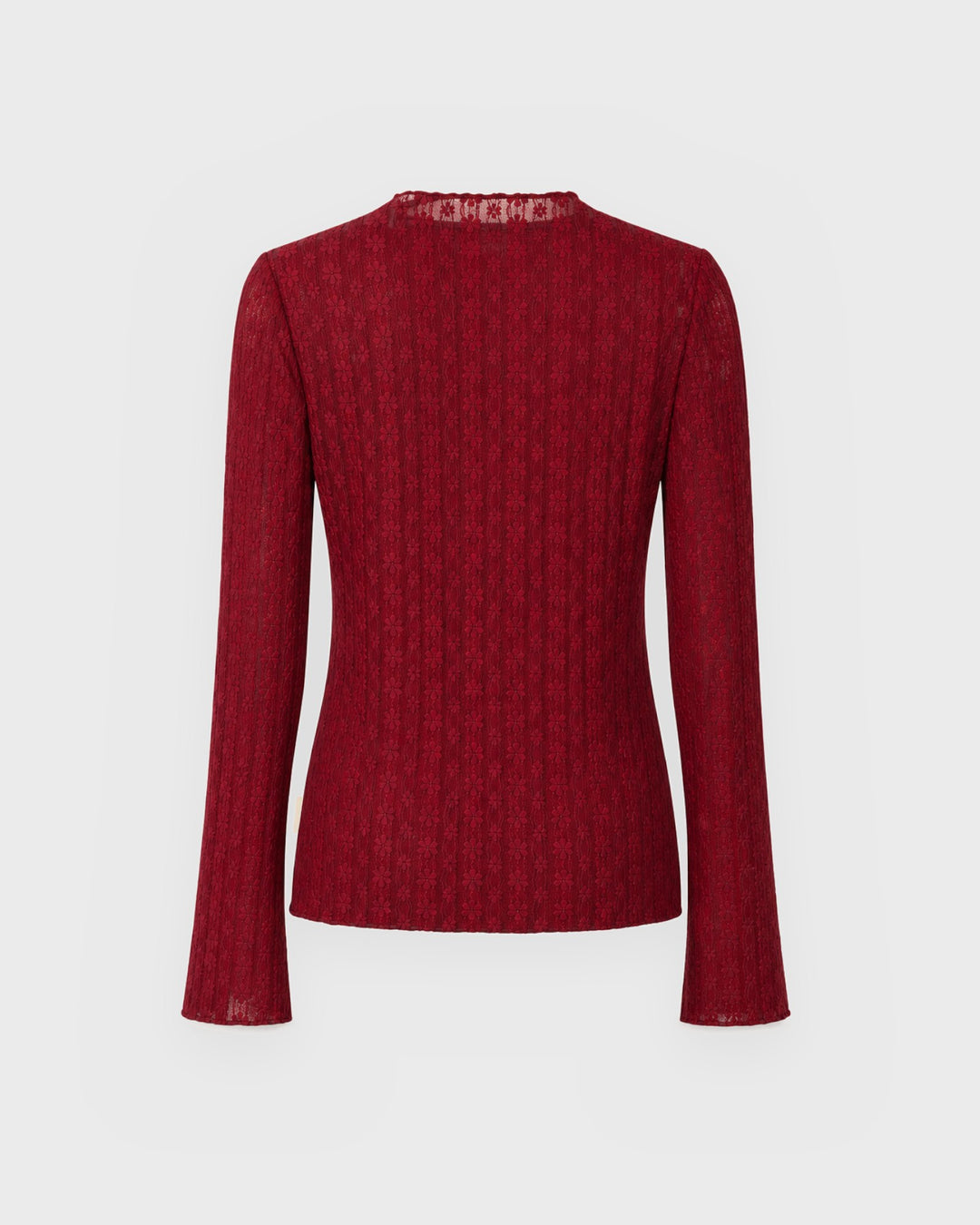 OH APRIL Longsleeve Zahara Lace Longsleeve Cherry Red – Bild 2