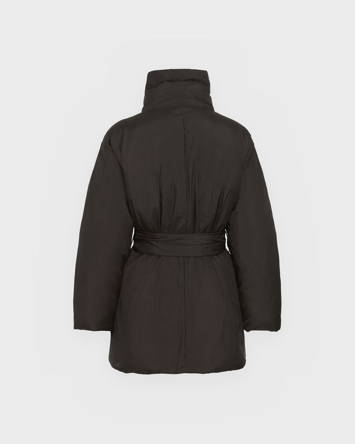 InWear Mantel Zinnahiw Short Cocoon Coat Chocolate Brown – Bild 2