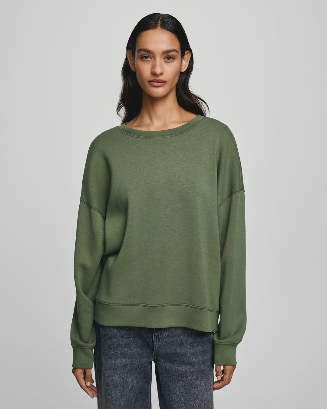 MSCHIma QSweatshirt Olivine