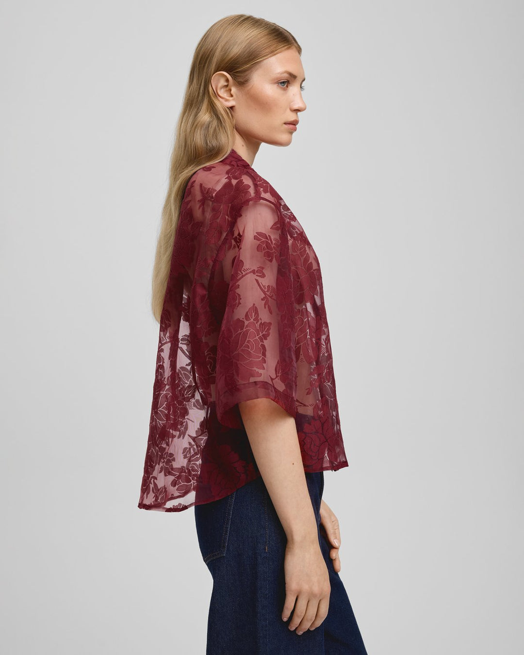 MSCHLettiche 3/4 Shirt Syrah
