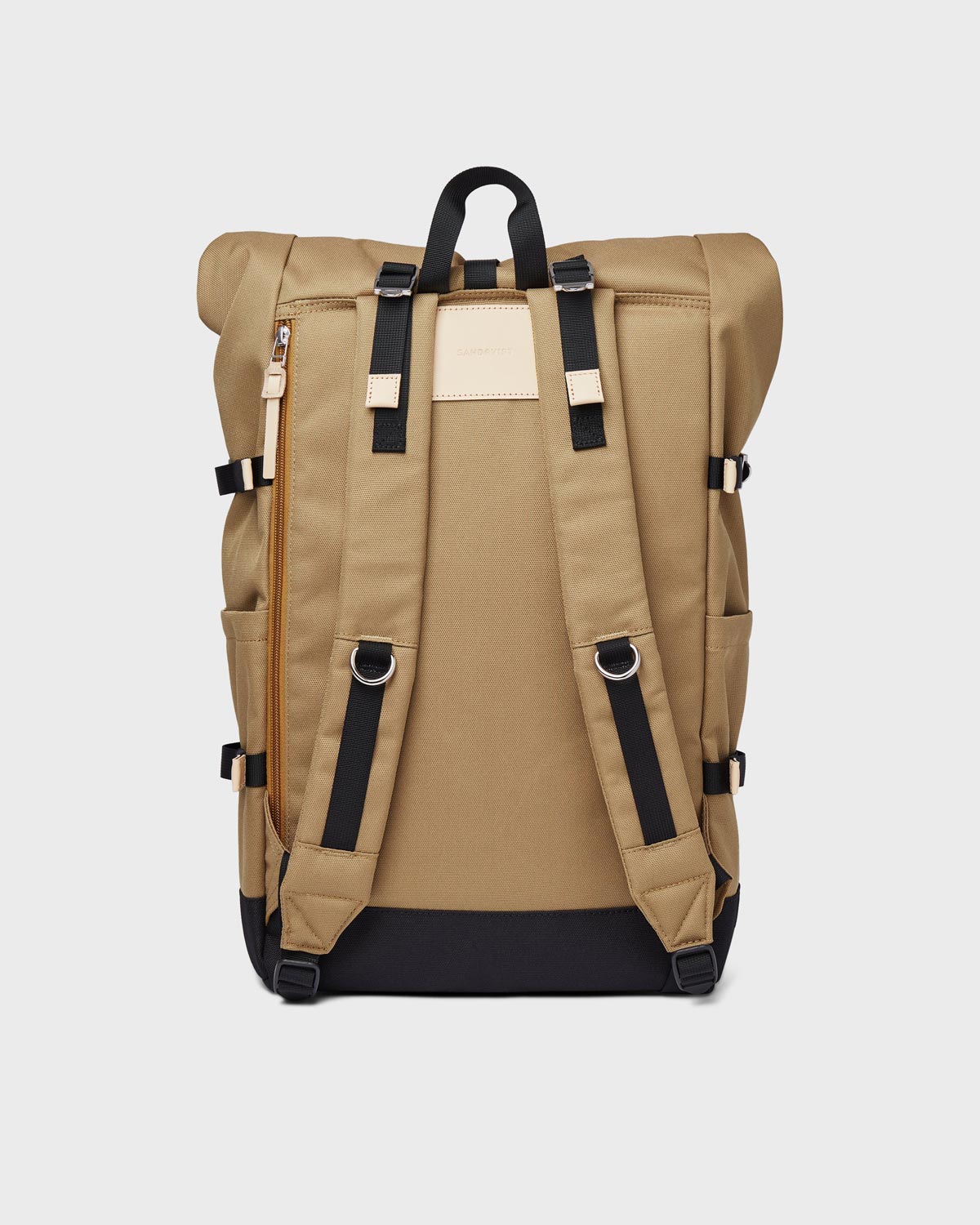 Sandqvist Rucksack Bernt Multi Bronze/Black with Natural leather myMEID