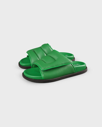 Copenhagen Studios Damen Pantoletten CPH834 Nappa Bright Green myMEID