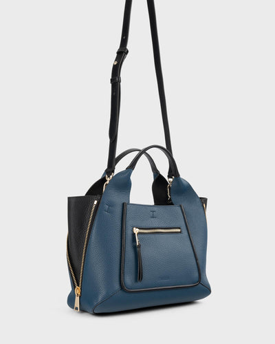 Furla Tasche Gilda M Tote Blue Jay Black myMEID