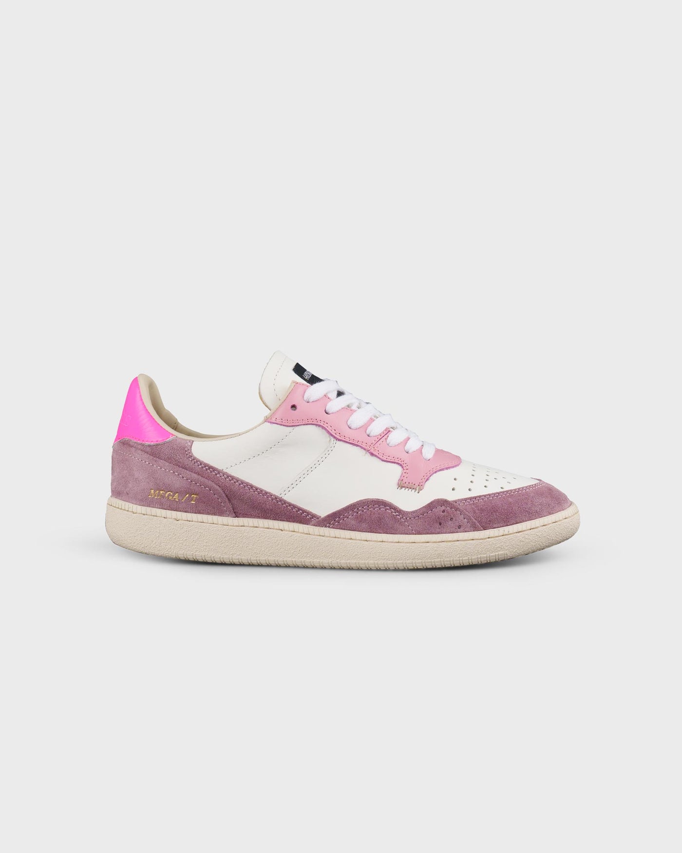 Hidnander Sneaker Mega T White Fluo Pink myMEID
