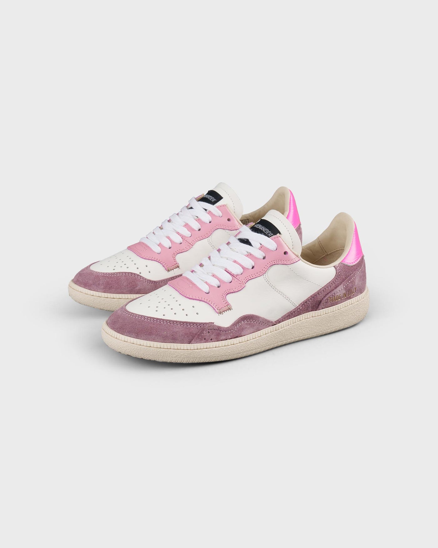 Hidnander Sneaker Mega T White Fluo Pink myMEID