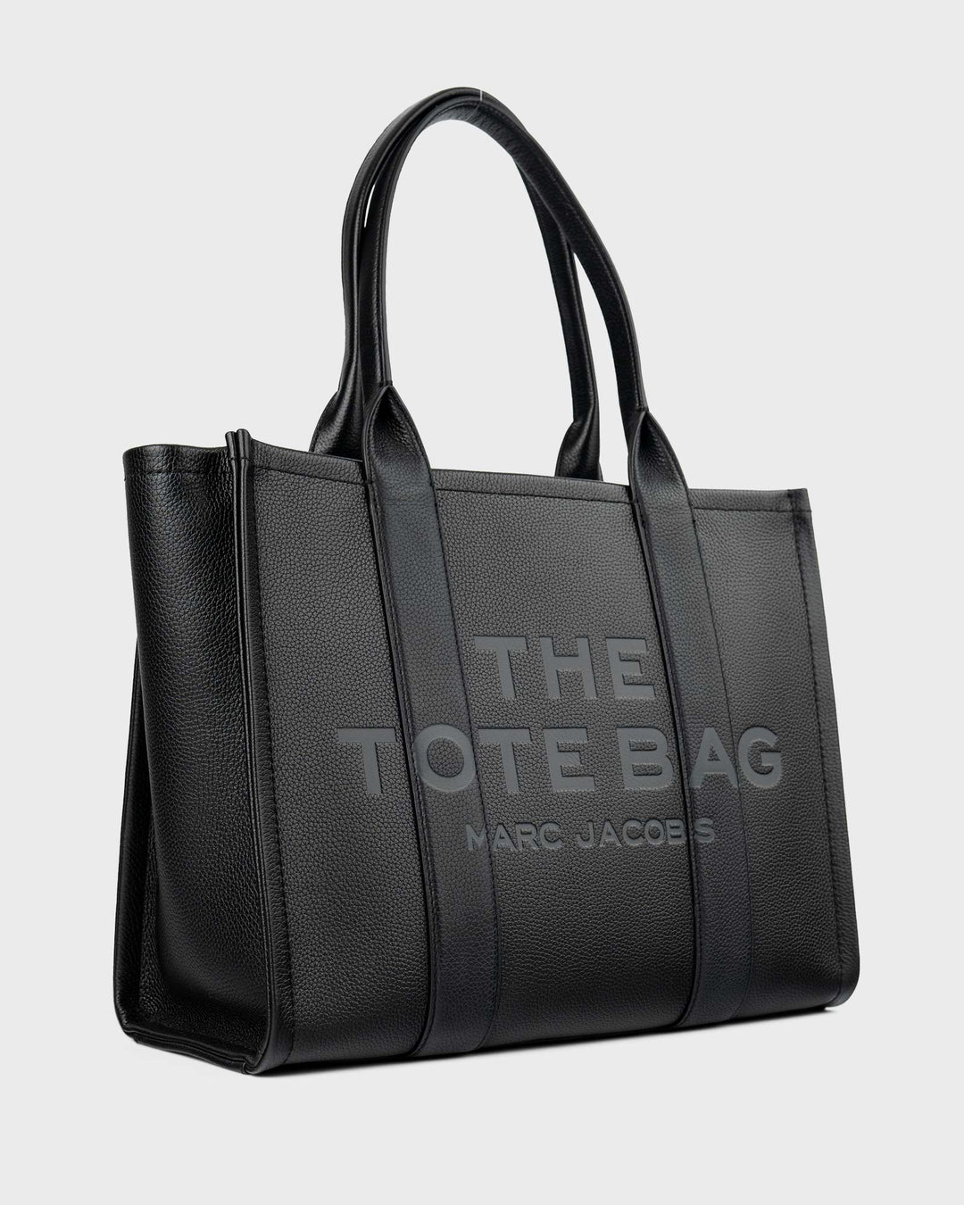 Marc Jacobs Tasche The Leather Large Tote schwarz