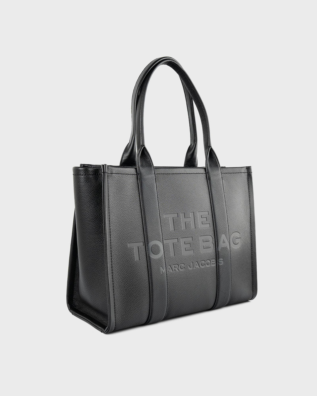 Marc Jacobs Tasche The Leather Large Tote schwarz