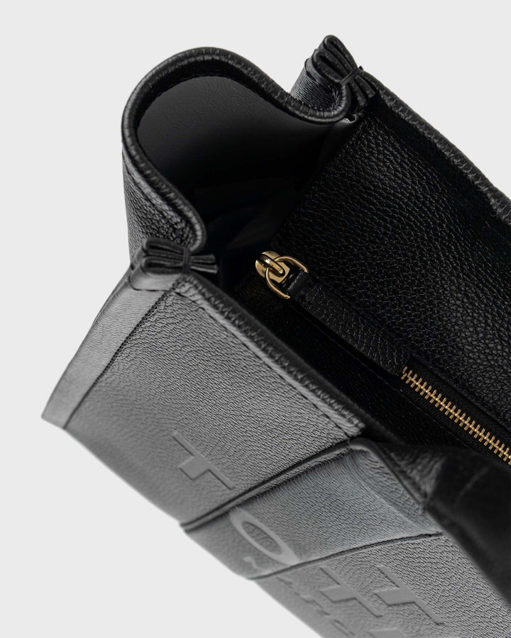 Marc Jacobs Tasche The Leather Large Tote schwarz