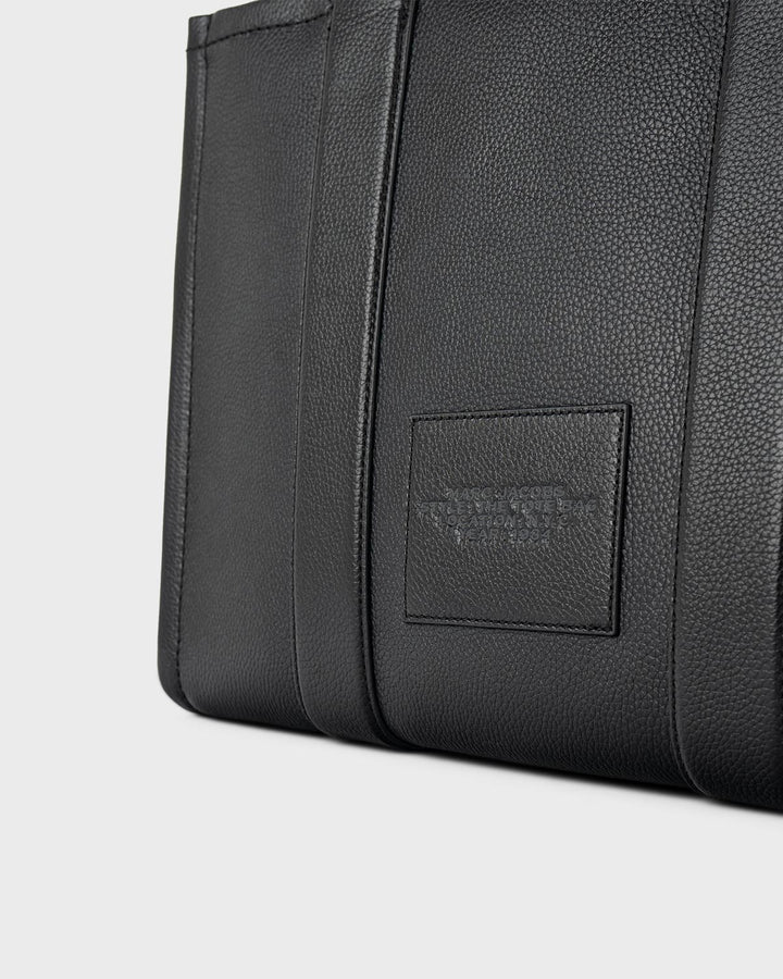Marc Jacobs Tasche The Leather Large Tote schwarz