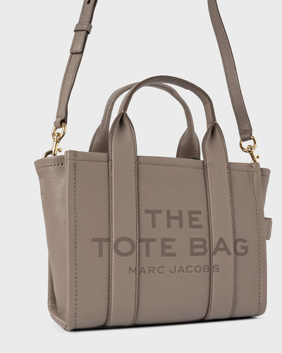 Marc Jacobs Damen Handtasche The Leather Mini Tote Bag Cement myMEID