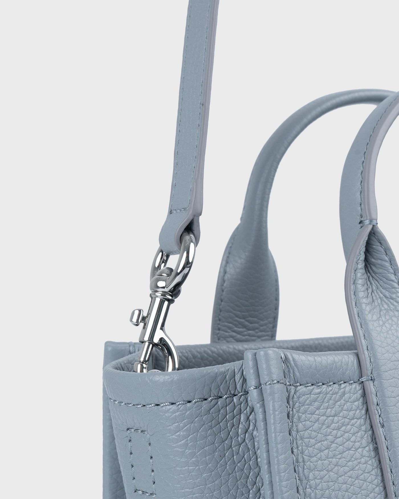 Marc Jacobs Tasche The Leather Mini Tote Bag Wolf Grey myMEID